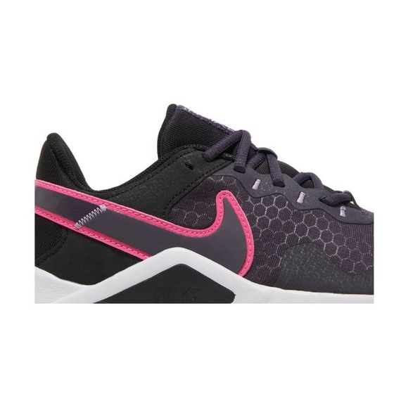 Nike Legend Essential 2 Black/Hyper Pink-Cave Purple Women's Sz:7.5 New With Box - Picture 2 of 8